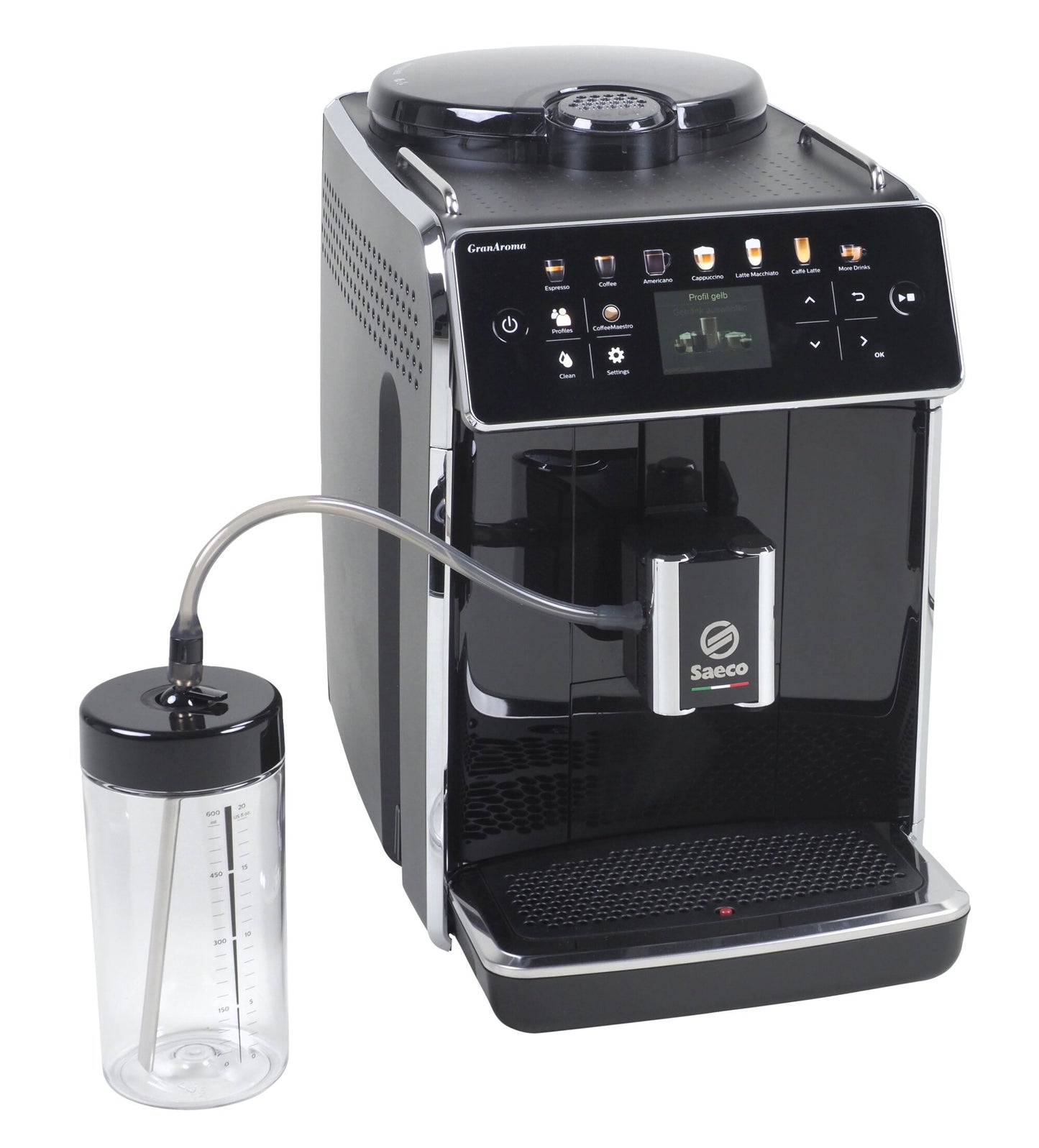 SAECO GranAroma SM6580/00 - Kaffeevollautomat (Schwarz)